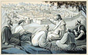 Jesus Teaching the Disciples