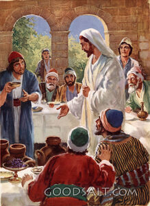 Jesus Turns Water into Wine