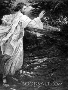 Jesus Walking on the Sea
