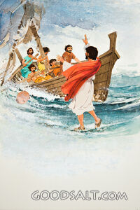Jesus Walks on Water