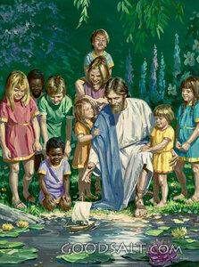 Jesus With Children