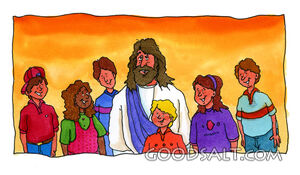 Jesus With Children
