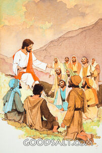Jesus With His Disciples