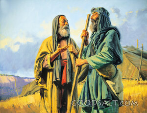 Jethro Cares for Moses