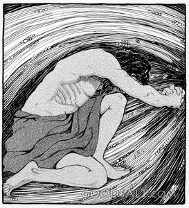 Jonah Praying in the Belly of the Whale