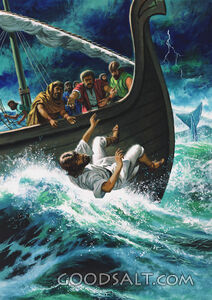 Jonah Thrown Overboard
