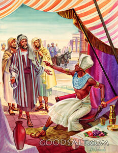 Joseph Accuses Brothers of Being Spies