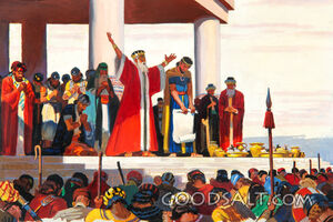 King David Praises the Lord