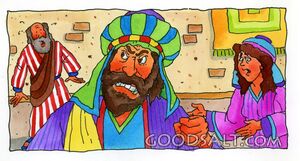 King Xerxes Becomes Angry