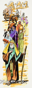 Leading the Israelites