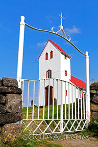 Úlfljótsvatnskirkja, Church on the Lake, Iceland