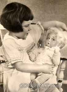 Little Girl with Doll