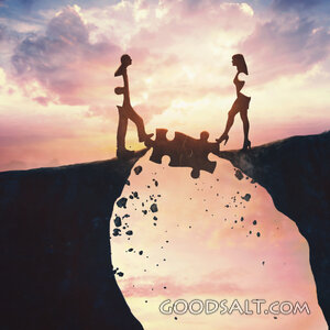 Man and Women Come Together