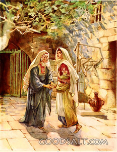 Mary Salutes Elizabeth