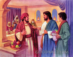 Matthew and His Friends Met Jesus
