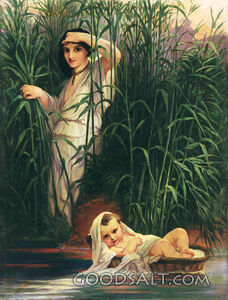 Miriam and Baby Moses