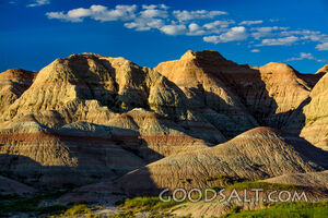 Morning at the Badlands National Park