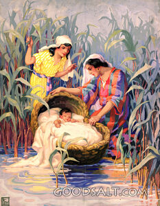 Moses in the Bulrushes
