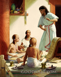 Moses in the Palace School