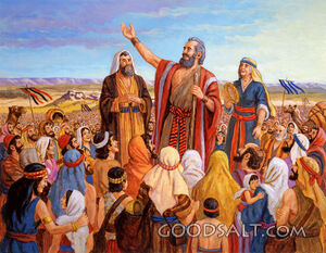 Moses Leads a Worship Song