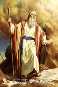 Moses on Mount Sinai