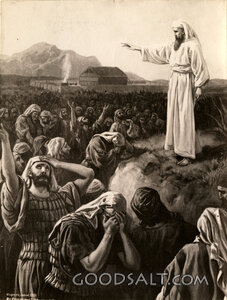 Moses Rebukes the People