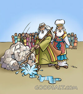 Moses Strikes the Rock