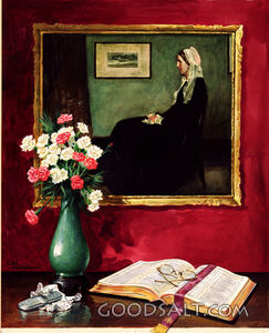 Mother's Day- Whistler's Mother in Background