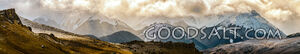 Mountain scenery around New Zealand's Arthurs Pass.
