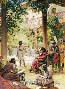 Nathan the Prophet Denounces the Sin of David