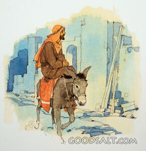 Nehemiah Inspects the Walls of Jerusalem