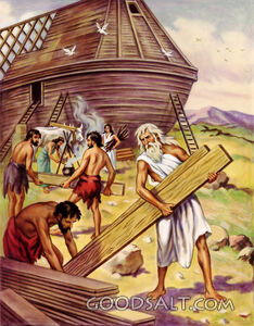 Noah Building the Ark