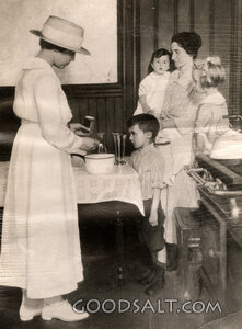 Nurse Preparing Food