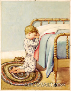 Nursery Boy Praying