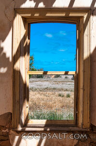 Old window and stone surrounds.