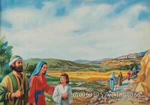 On the Way to Jerusalem for Passover