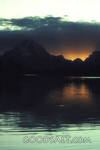 Oxbow Bend Sunset