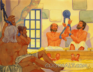 Paul and Silias Sing and Pray