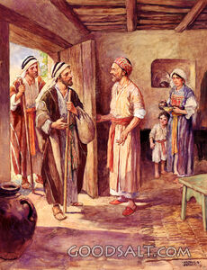 Paul Entering a Christian Home
