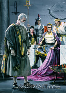 Paul in Chains Before Agrippa