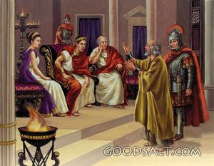 Paul Spoke to the King