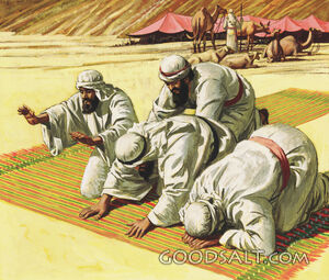 People at Prayer - Islam