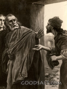 Peter Rebukes Simon at Samaria