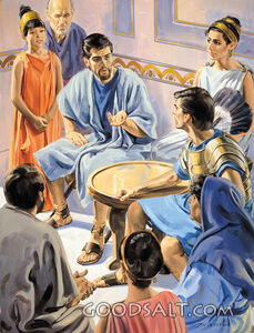 Peter Tells of Jesus