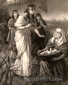 Pharaoh's Daughter Finds Moses
