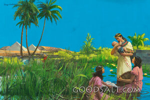 Pharaoh's Daughter Finds Moses