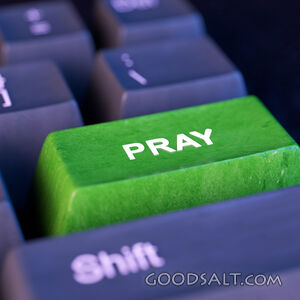 Pray Button on the Keyboard