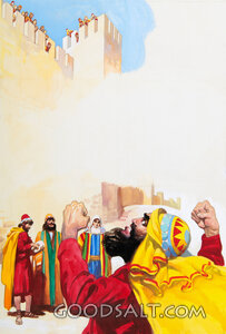 Rabshakeh, Threatening the Israelites