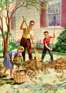 Raking Leaves
