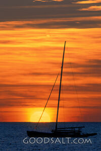 Sailboat at Sunset